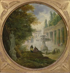 Fontein in een park, c.1762-65
